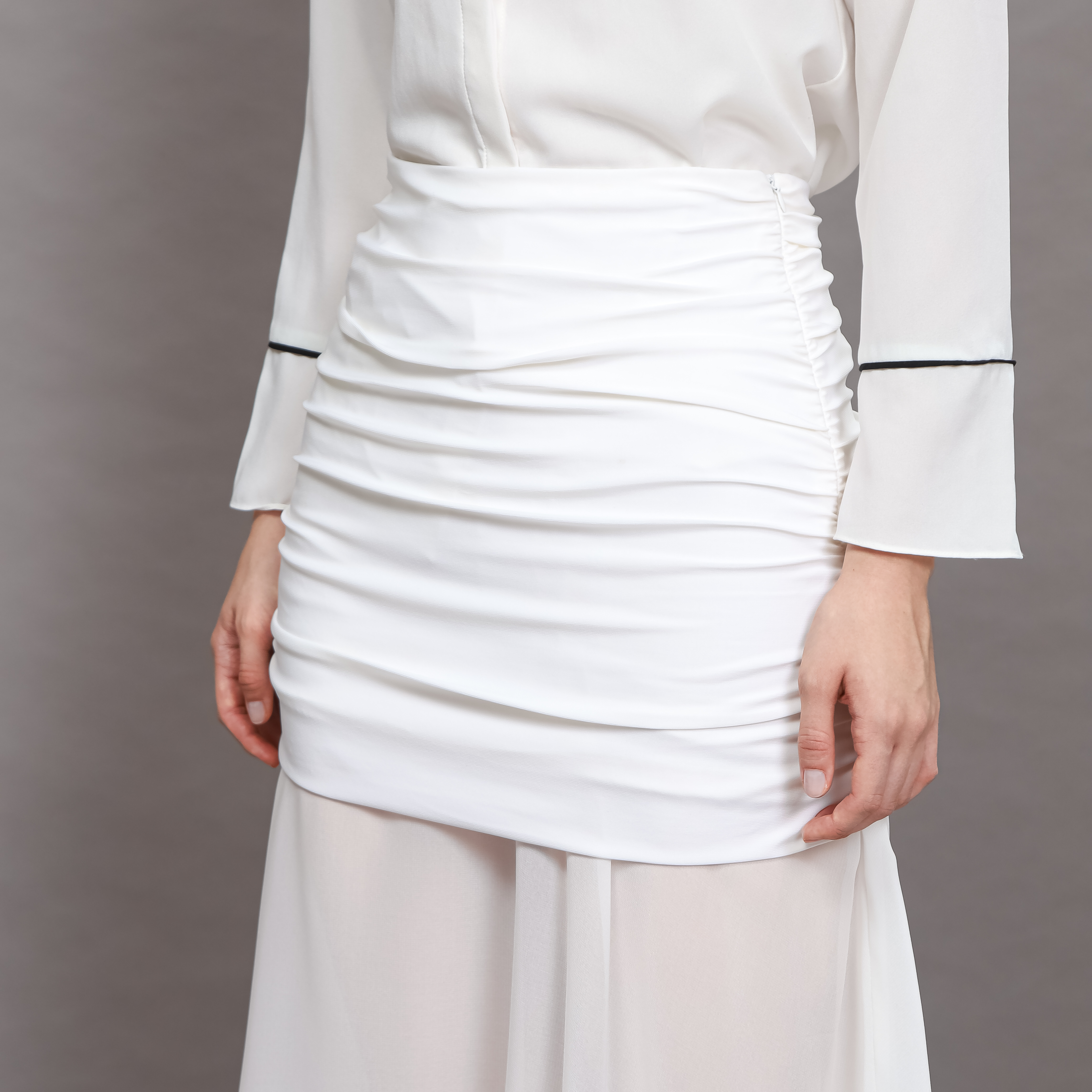 Hanami Combine Maxi Skirt