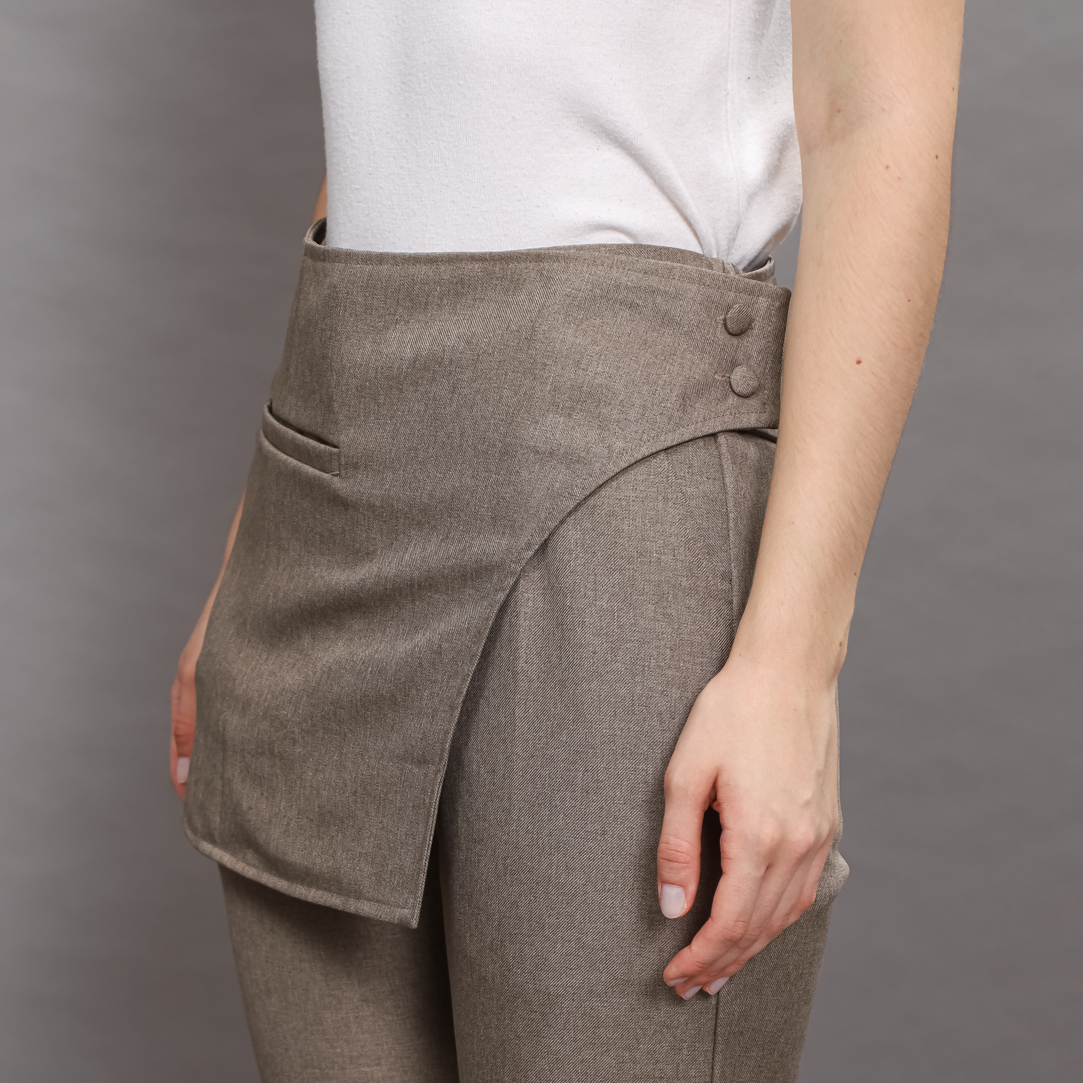 Mono Wrap Trousers