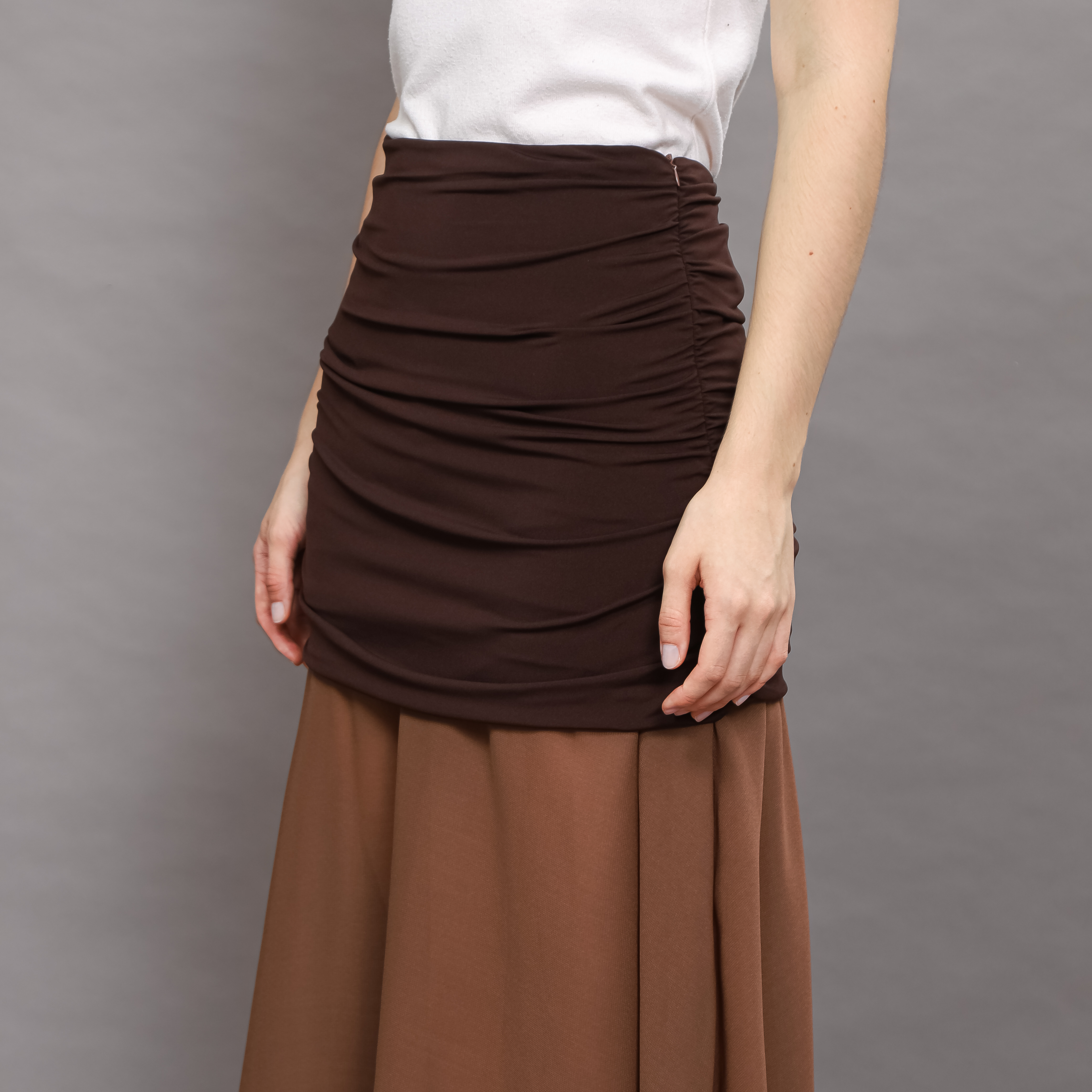 Hanami Combine Maxi Skirt