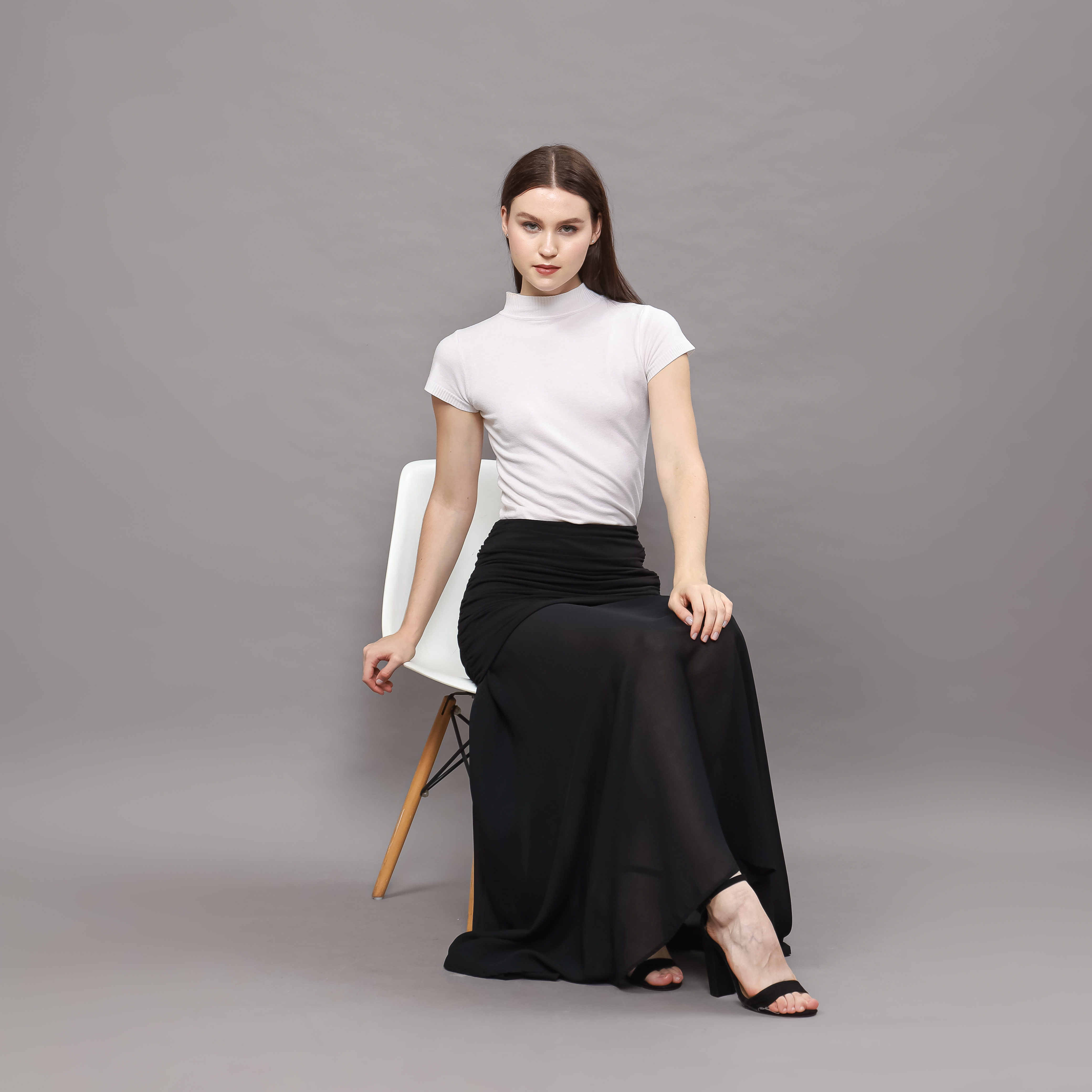 Hanami Combine Maxi Skirt