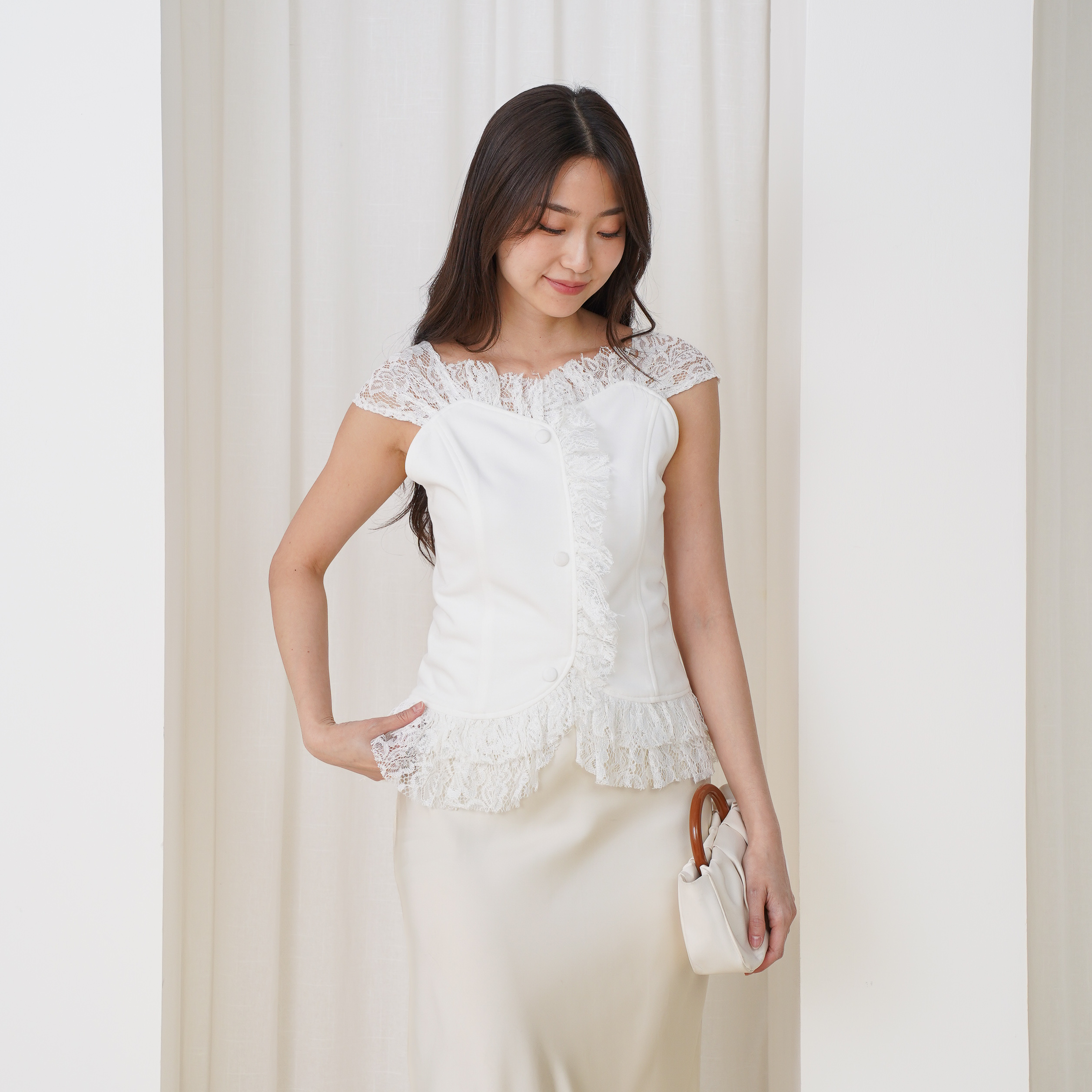 Yuna Lace Top